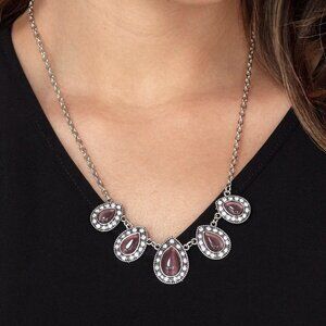 Paparazzi Jewelry - Everlasting Enchantment - Purple Necklace - Vintage